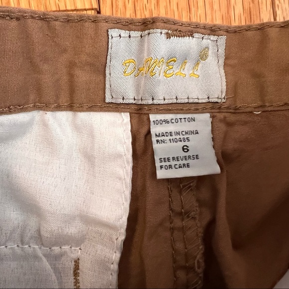 Boys Khaki Cargo Shortd - Picture 2 of 2